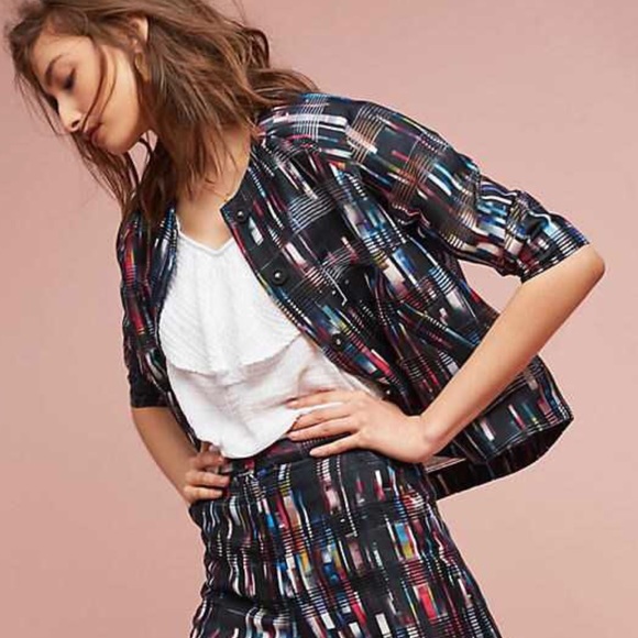 Anthropologie Jackets & Blazers - Seen Worn Kept Anthropologie Prism multicolored